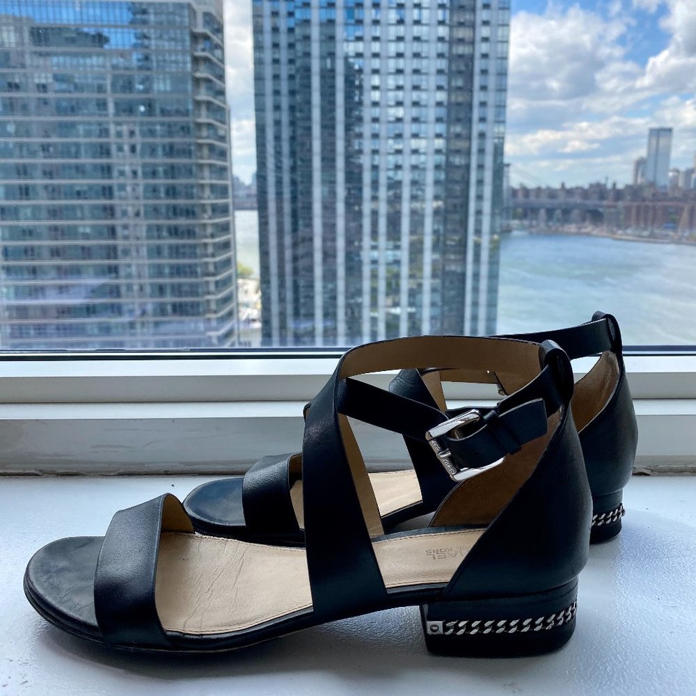 Black sandals Michael Kors